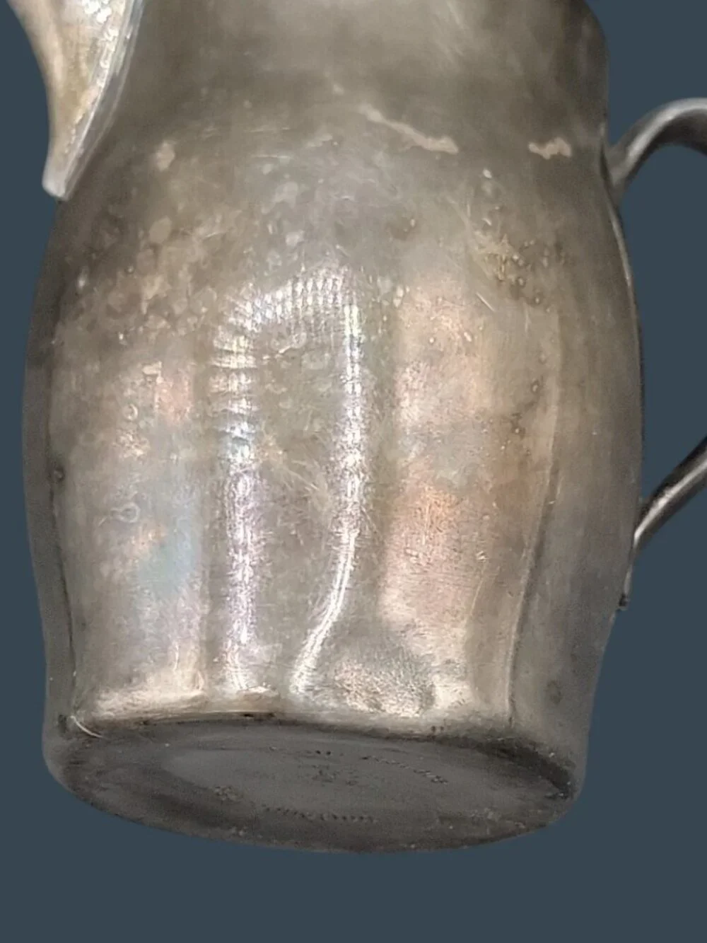 Vintage FB Rogers Silver Co Paul Revere Creamer Pitcher 1052 Silverplate 3.5